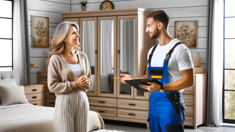 Wardrobe Moving Services