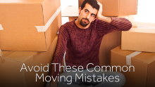 moving mistakes